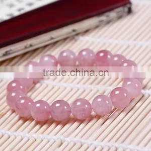 Wholesale Youth Fashion Vibrant Pink Crystal Bracelet for Gift thumbnail-1