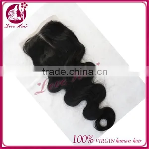 2015 Hot Sale 4*4 Lace Closure Malaysian Hair Lace Closure thumbnail-5