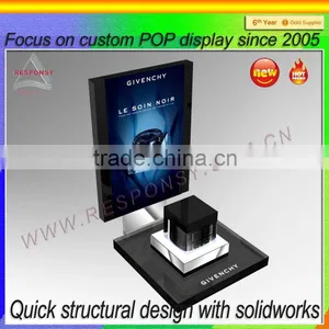 Commercial Counter Top Perfume Cosmetic Display Stand Cases thumbnail-3