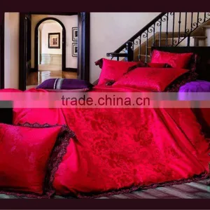 Hot Sale Jacquard Bedding Set Hotel Bed Linen Set thumbnail-1
