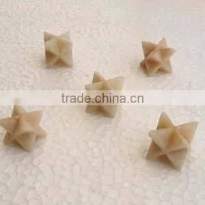Buy Direct at Factory Wholesale Price Cream Moonstone Merkaba Stars | Prime Agate Exports | INDIA thumbnail-1