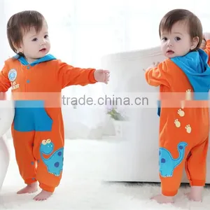Newborn Baby Rompers Orange Blue Wholesale Baby Boy Online Clothing Store thumbnail-2