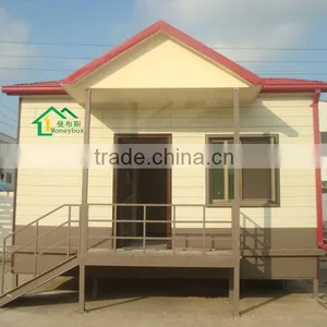 Portable Prefab Villa Light Steel Villa / Light Steel Villa Housing Supply Lodge thumbnail-1