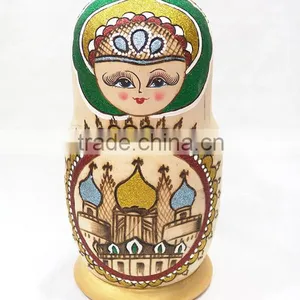 Factory Direct Hot Selling Colorful Russian Doll thumbnail-3