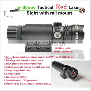 650nm Wavelength Night Vison Laser Rifle Scope,Windage&elevation Adjustment Hunting Riflescope, Red and Green Laser Sight thumbnail-1