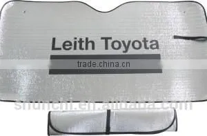 Foldable Car Front Window Sun Visor thumbnail-2