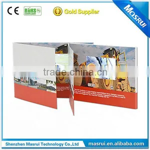 Innovation Product 4.3 Inch LCD Greeting Card Video in Print Invitation Cards Models thumbnail-2