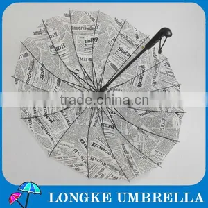 [G058]23"x16K Golf Paper Umbrella Paper Parasol thumbnail-1