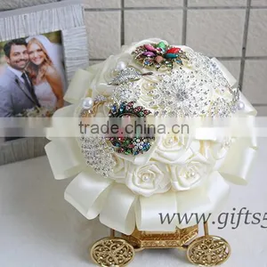 High Quality Elegant Artificial Bouquets for Wedding thumbnail-2