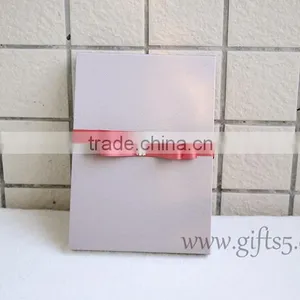 Fancy Wedding Invitation Gift Box With Ribbon thumbnail-6