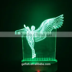 Hot Acrylic 3D Lamp for Christmas Gift thumbnail-4