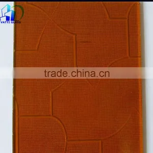 Chinese Fashion Design Diamond Embossed Glass Art Glass thumbnail-6