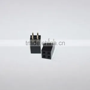 2.54mm Double Row Straight Female Header 2 Pin thumbnail-6