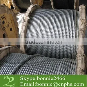 Galvanized Steel Wire Rope,6x19+IWS thumbnail-1