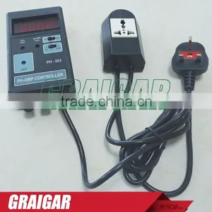 PH-203 Digital pH Controller,ORP Controller, ph Tester, ph Meter thumbnail-1