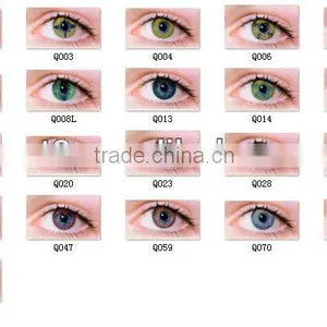 Various Natural Looking Crazy Contact Lenses/Cosmetic Big Dewy Eyes Tinted Contact Lens/yearly Original Guaranteed Contact Lens thumbnail-1