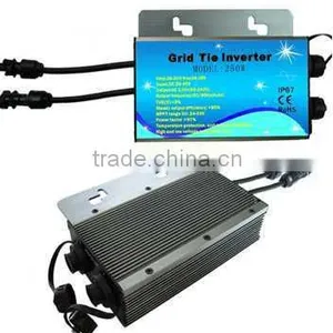 Waterproof WMVC 200W Grid Tie Inverter 24-45V Input High Frequency Grid Tie Microinverter For Wind Power, Solar Power thumbnail-1