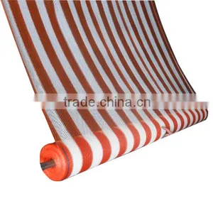 Orange/white Color uv Stabilized Sun Shade thumbnail-1