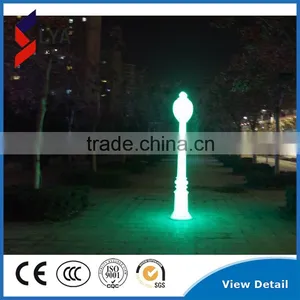 High Quality CE Plastic Solar Pillar Light LED thumbnail-4