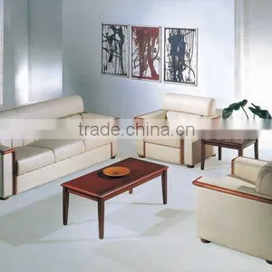 Modern Genuine Leather Sofa thumbnail-1