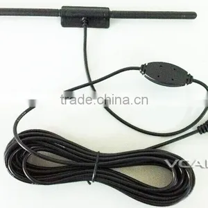 VCAN0963 Car DVB-T/T2 Active Antenna With 3M Sticker F Type SMA IEC is Available thumbnail-1