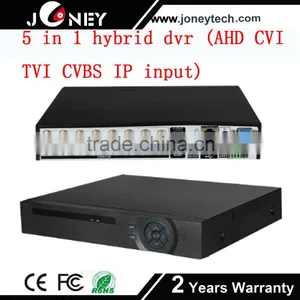 Hybrid 5 in 1 Hybrid Dvr DVR 16 Channel H.264 Support Cloud Function,P2P,Alarm Push to Mobile Devices thumbnail-1