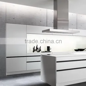 White Painting Kitchen Design Philippines Lacquer Kitchen Cabinet thumbnail-2