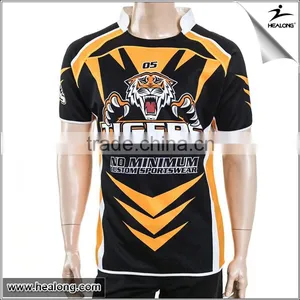 Discount Manufacturer Thermal Transfer Printing Cheap Authentic Team Set Rugby Jersey thumbnail-2