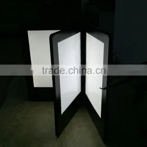 4 Sheets Illuminated Led Menu Led Menu Board thumbnail-1