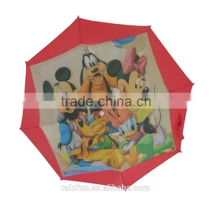 Kids Rain Cartoon Picture Custom Design Umbrella thumbnail-1
