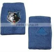Terry Cotton Sports Wristband Sweatband in Stripe Pattern thumbnail-4