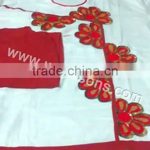 Readymade Ladies Salwar Suits,Partywear,Exquisite Salwar Suit, Indian Suits Neck Designs thumbnail-1