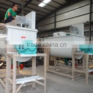 CE Approved Horizontal Poultry Animal Feed Mill and Mixer for 2tons per Hour thumbnail-1