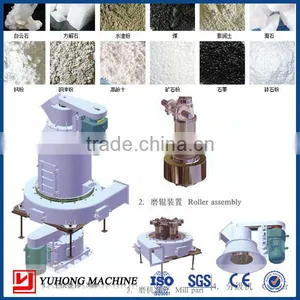 China Raymond Mill Factory YUHONG Small 3R2615 Raymond Mill With Good Stone Raymond Mill Price Sale For Near 30 Years thumbnail-1
