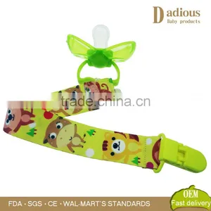Wholesale Custom Funny Baby Soother Pacifier Dummy Clip thumbnail-5