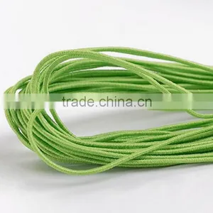 China OEM Factory 6mm Bead Elastic String Colorful Beads Core Spun Rope thumbnail-3