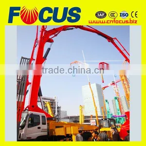 Stable Perpormance 37m 39m Work Range Truck-Mounted Concrete Pump Concrete Boom Pump thumbnail-3