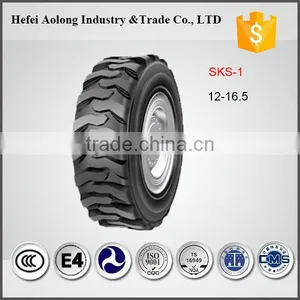 SKS-1 Industrial Tire High Quality 12-16.5 Backhoe Tires thumbnail-1