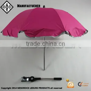 New UV Protection Colorful Bendable Umbrella Sunshade for Pram, Stroller thumbnail-4