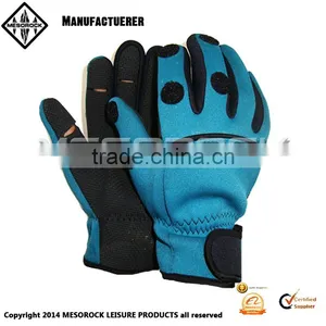 Neoprene Foldback Fingerless Gloves/ Slit Finger Fishing Gloves thumbnail-1
