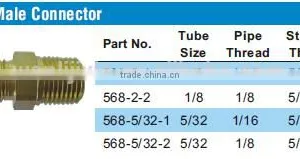 568 Male Connector, Transmission Fittings, Pneumatic Fitting thumbnail-4