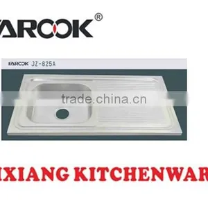 100*50CM New Type Cheap Stainless Steel Kitchen Sink With One Hole thumbnail-1