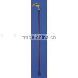 Copper Handle Wooden Walking Stick,Clamp Mechanism Trekking Pole,Trekking Pole,Nordic Walking Stick,hiking Pole thumbnail-1