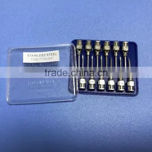 Veterinary Stainless Steel Needle, Veterinary Hypodermic Injection Needle, Luer Lock Syringe Veterianry Needle thumbnail-3