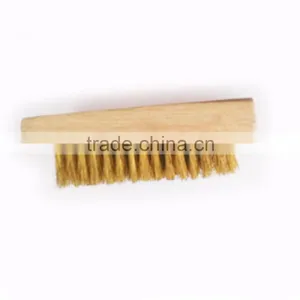 Stainless Steel Wire Bbq Brush With Wooden Handle thumbnail-4