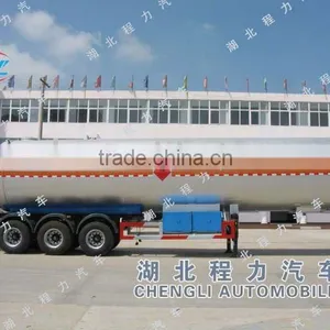 3 Axles Aluminum/alloy Lpg Tanker Semi Trailer thumbnail-1