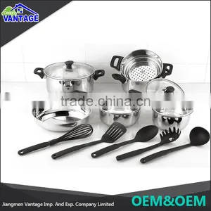 Wholesale Stainless Steel Picnic Cookware, Camping Cookware Sets thumbnail-1