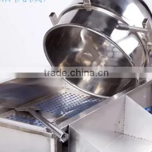 Professional Stainless Steel Industrial Hot Air Gas Football Popcorn Making Machine Maker thumbnail-5
