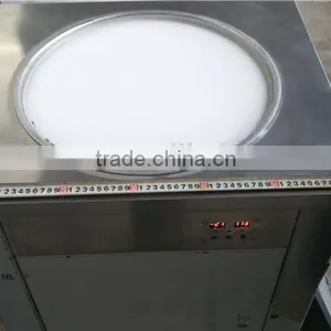 Highly-efficient Thailand Rolled Square Pan Fried Ice Cream Machine thumbnail-1
