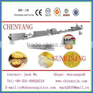 2014 High Quality Breakfast Cereals Extruder Food Machine Made in Jinan Chenyang Company(CE) thumbnail-2